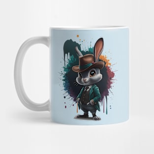 Dapper Rabbit Gentleman Mug